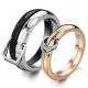 Tagor Jewelry Super Fashion 316L Stainless Steel couple Ring TYGR113