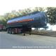 Hydrochloric Acid Tanker Semi Trailer , Chemical Road Tankers Custom Material