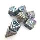 Plai card Odorless Lightweight Hand Pouring Metal Dice Polyhedral