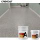 Polymer Epoxy Resin Floor Coating With Decorative Vinyl Colored Flakes