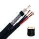 67%+3X26 AWG Power PVC Jacket CCS RG59+3c Coaxial Cable With Power