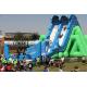 Customized Obstacle Course Jump House , Inflatable Slide Park 25*15*13m
