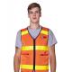 Stay Cool and Visible with Our Safety Vest Featuring TPU Wear-resistant Mesh Fabric