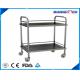 BM-E3013 Medical Hospital Furniture Stainless Steel 2-layers Surgical Instrument Trolley