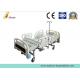 Adjustable Double Cranks Medical Hospital Beds Equipment Luxury ABS Handrail (ALS-M244)