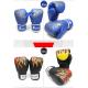 black red blue PU Kick Boxing Gloves Man Training grant taekwondo  gloves