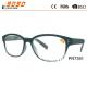 2018 new design reading glasses spring hinge ,silver metal parts on the frame,suitable for men and women