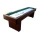Colorful Home Shuffleboard Table , 9 FT Rustic Shuffleboard Table with Smooth poly coated