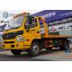 6 Wheeler 4 X 2 5T Flatbed Tow Trucks For Road Block Removal