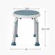 Health Care Swivel Bathroom Chair Home Swivel Bath Stool For Customized