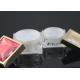 50 Ml Face Cream Jars Wholesale PMMA Edge Gold Empty Cosmetic Jars