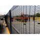 Plastic Coated 358 Wire Mesh Security Fencing For PRISON 900-2500mm Height