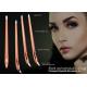 Luxury Champagne Sleek Disposable microblading Pen For Eyeliner with Pigment Brush