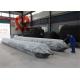 Cylindrical Shape Ship Launching Airbags High Pressure 24 Months Warranty