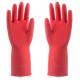 Anti Tearance Unlined Rubber Gloves , Rubber Safety Gloves Chemicals Resistance