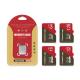 Customizable SanDisk 128GB 3.0 Memory Card with Protective Case OEM Blister Packing
