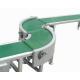 Blue white green pvc turn curve 90 degree conveyor belt 180 degree conveyor belt