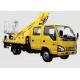 Durable Basket Truck Mounted Lift , 16m XCMG Articulating Boom Lift
