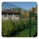8 ft Fence Panels and Peach Posts Heat Treated Pressure Treated Wood Backdrop Garden Mesh