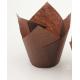 Chocolate Brown Cake tulip cup/Pink Tulip Muffin Wrappers wholesale