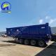 Customized Request 3 Axles Rear Hydraulic Dump Truck Tipping Semi Trailer for Russia