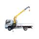 3.2Tons 4Tons truck crane small crane truck 4x2 cargo truck with crane sales