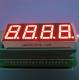 High Brightness 0.56 4 Digit 7 Segment Nnmeric Led Display Ultra Red For Temperature Indicator