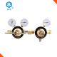 High Flow Brass Piston Type High Pressure Helium Gas Pressure Regulator