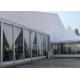 10x20m Glass Wall Large Canopy Tent With Sides Heavy Duty Aluminum Structure