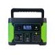 Lithium Portable Power Station Battery 600W AC DC Output With Solar Charging