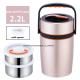2.2L Double Wall food warmer food grade thermo lunch box for adult  stainless steel insulated big food container