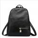 Genuine cow leather school bags black women's bags fashion travelling shoulder bags