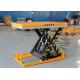 1000KG Low Profile Scissor Lift Trolley For Pallet Leveling