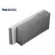 Alodine Aluminum Heat Sink Extrusion , Standard Extrusion Profiles With CNC Machining