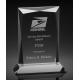 odyssey crystal award/2d/3d laser engraving crystal trophy/excellence crystal award