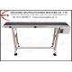 Date Inkjet Printer Conveyor , Industrial Roller Conveyor Belt Conveying Table Band