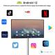 Smart TV 32 Inch Android 10 OS System Incell Touch Screen Stanbyme With Stand And Battery