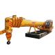 Small Hydraulic Mobile Boat Ship Deck Crane For Lifting Goods