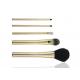 5 Piece Nylon Hair Makeup Brush Set Professional Powder Makeup Brush