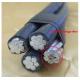 Middle And High Carbon ACSR Steel Messenger Cable Wire Strand For ABC Cable