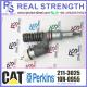 c18 c15 Diesel Engine Parts fuel injector 2113025 211-3025 for CAT Caterpillar Excavator