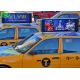 High Brightness In-Vehicle LED Information Display For Taxi , In-Vehicle LED Display Board 10mm Pitch DC5V