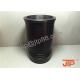 Black Dry Cylinder Liners For Komatsu Engine Parts 6150-21-2221 