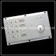 Stainless Steel Industrial Keyboard With Trackball For Atm / Kiosk
