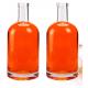 375 ml 500 ml 700 ml Clear Glass Wine Bottle Reusable Collar Material Glass for Vodka