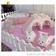 Indoor Playground Rental Pink Kids Soft Play Equipment Merry Go Round Package