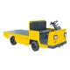 Battery Powered Electric Tow Tractor With Large Platform Solid Wheels