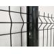 Square Posts 3mm 3d Wire Mesh Panels 50x200mm