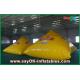 Gold 2m Custom Inflatable Products Pyramid With 0.4mm PVC For Advertising
