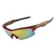Fashionable Sport Goggle Glasses , Cycling Sunglasses High Strength Impact Resistance